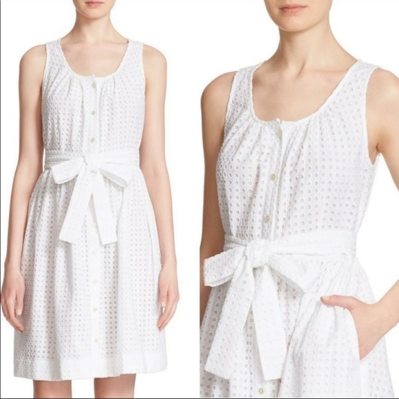 kate spade Dresses & Skirts - Kate Spade Broome Street Dot Eyelet Dress - Size XS
